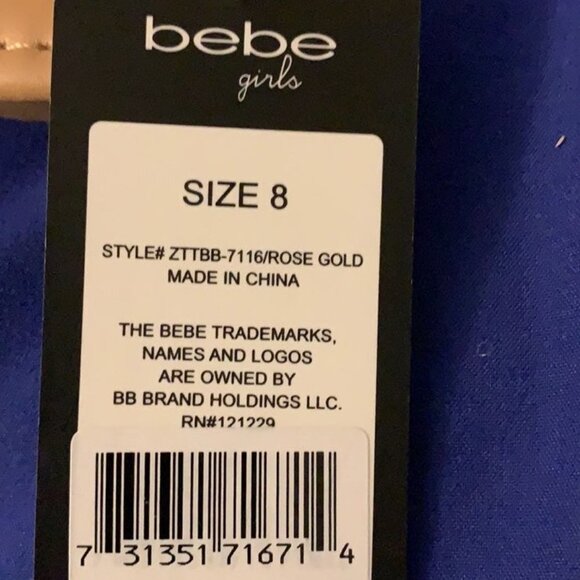 Girls BEBE Sandals - Picture 5 of 5